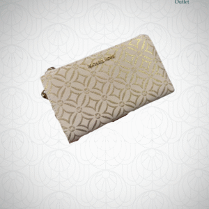 Carteira de pulso Michael Kors jet set viagem com zíper duplo