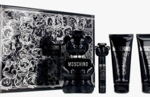 Kit Perfume Moschino Toy Boy Perfume 100ml + Banho 100ml + after shave 100ml + viagem 10ml