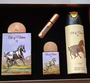 Kit Perfume Art of Nature II Lattafa Pride EDP 100ml + EDP 20ml + Spray 200ml