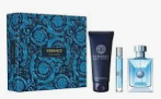 Kit Perfume Versace pour Homme Masc EDT 100ml + EDT 5ml + Shampoo Cabelo e Corpo 150ml