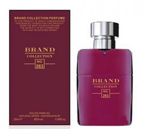 Perfume Brand Collection No. 263 Gu.cci Abso.lut Femme Fem 25ml