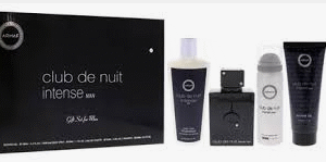 Kit Perfume Club de Nuit Intense Man Masc EDT 105ml + Shampoo 250ml + Body Spray 50ml + Shower Gel 100ml