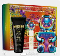 Kit Perfume Moschino Toy 2 Pearl Fem EDP 100ml + Body Lotion 100ml + EDP 10ml