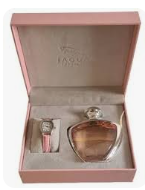 Kit Perfume Jaguar Woman Fem 75ml kit + relogio