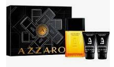 Kit Perfume Azzarro Tradicional Masc EDT 100ml + 2 gel de Banho 50ml cada