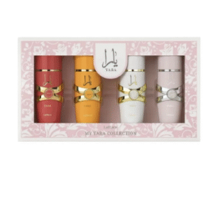 Kit Perfume Yara 4 unidades 25ml cada (Pink - Amarelo - Branco - Rosa)