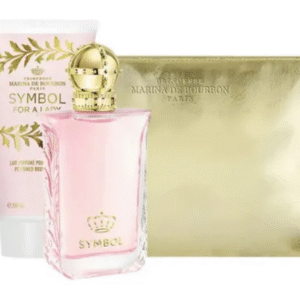 Kit Marina de Bourbon Symbol for Lady Perfume EDP 100ml + Hidratante Corporal 150ml + Necessarie Dourada