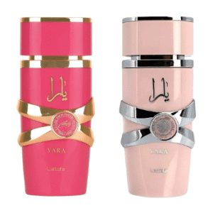 Kit Perfume Yara 2 unidades 100ml cada (Pink - Rosa)