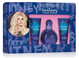 Kit Midnight Fantasy Britney Spears Perfume EDP 100ml + Creme Corporal Soufle 50ml + Gel de Banho 50ml